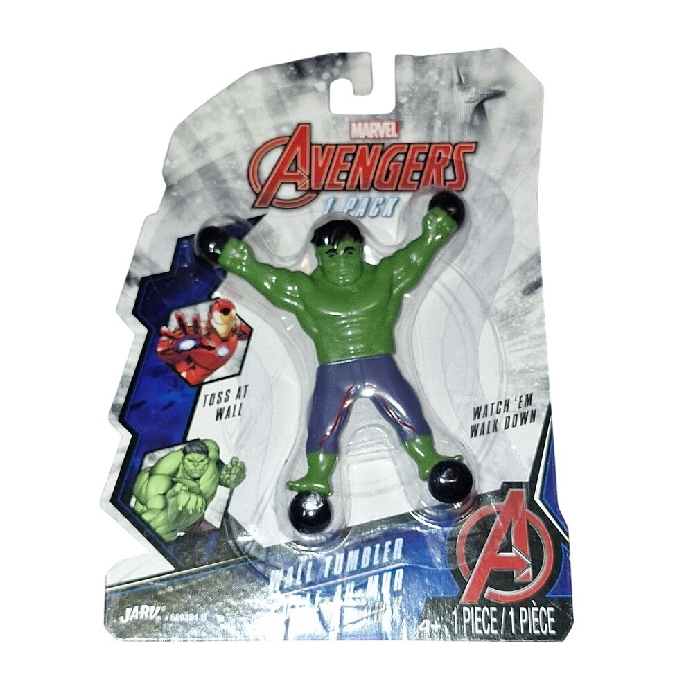 Marvel Avengers Hulk Wall Tumbler‎ Sticky Window Walker Toy NEW